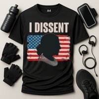 I Dissent Ruth Bader Ginsberg RBG USA American Flag Performance Shirt