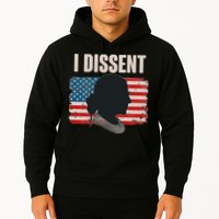 I Dissent Ruth Bader Ginsberg RBG USA American Flag Hoodie