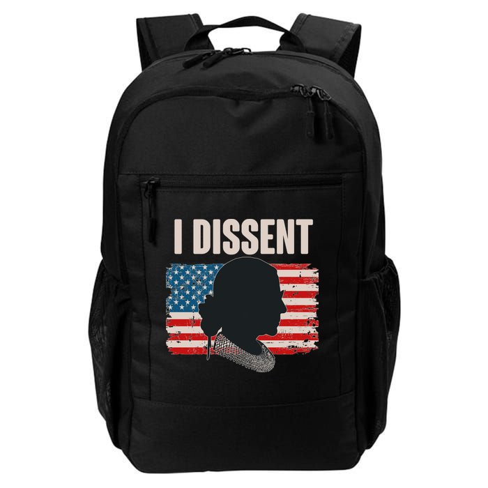 I Dissent Ruth Bader Ginsberg RBG USA American Flag Backpack