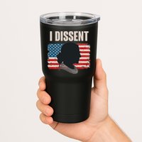 I Dissent Ruth Bader Ginsberg RBG USA American Flag Tumbler