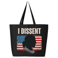 I Dissent Ruth Bader Ginsberg RBG USA American Flag 25L Jumbo Tote