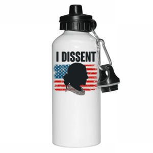 I Dissent Ruth Bader Ginsberg RBG USA American Flag Aluminum Water Bottle