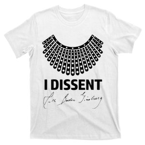 I Dissent Rbg Ruth Bader Ginsburg Rights Equality T-Shirt