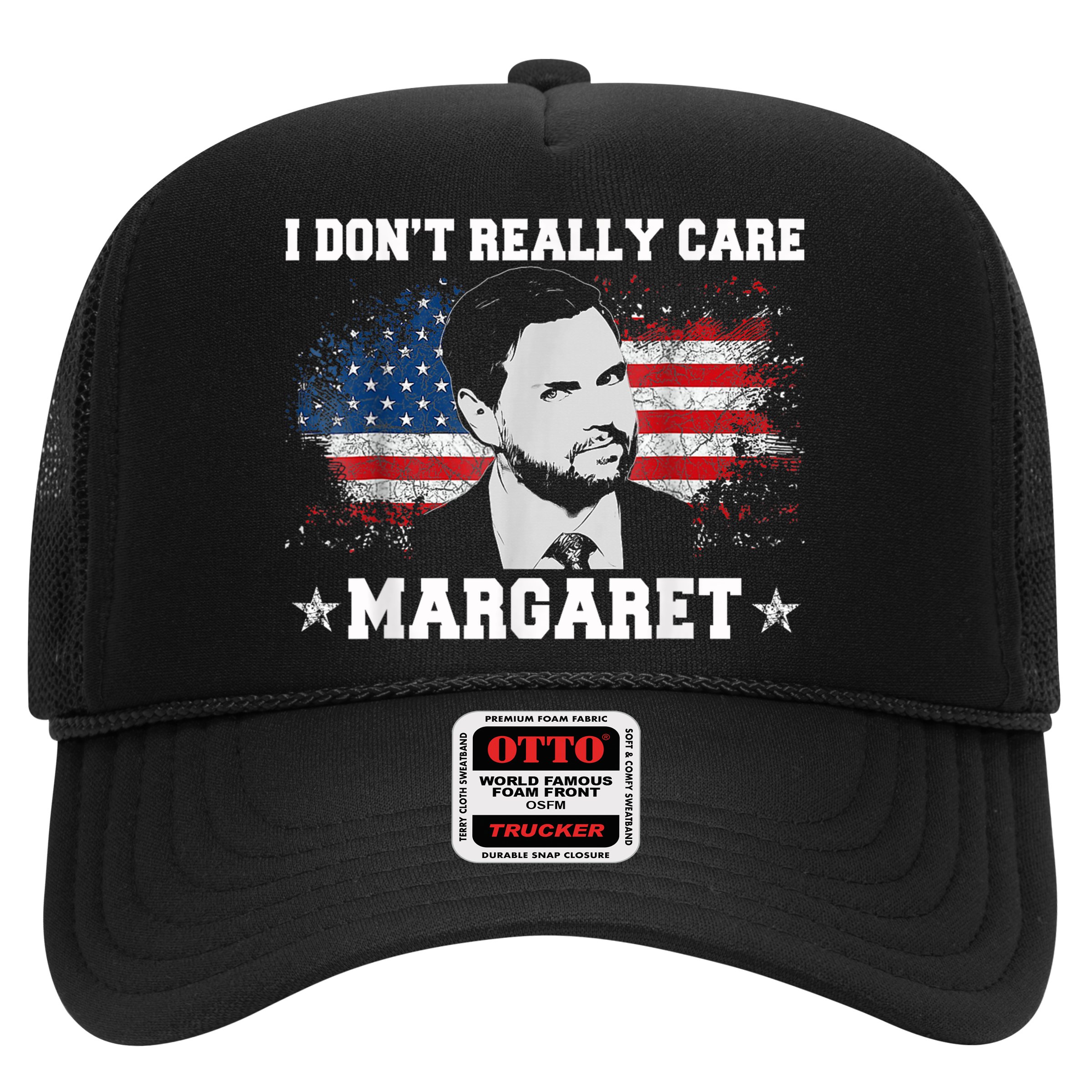 I DonT Really Care Margaret Funny Minimalist Jd Vance Hat