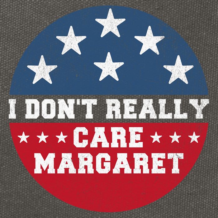 I DonT Really Care Margaret Cotton Canvas Backpack