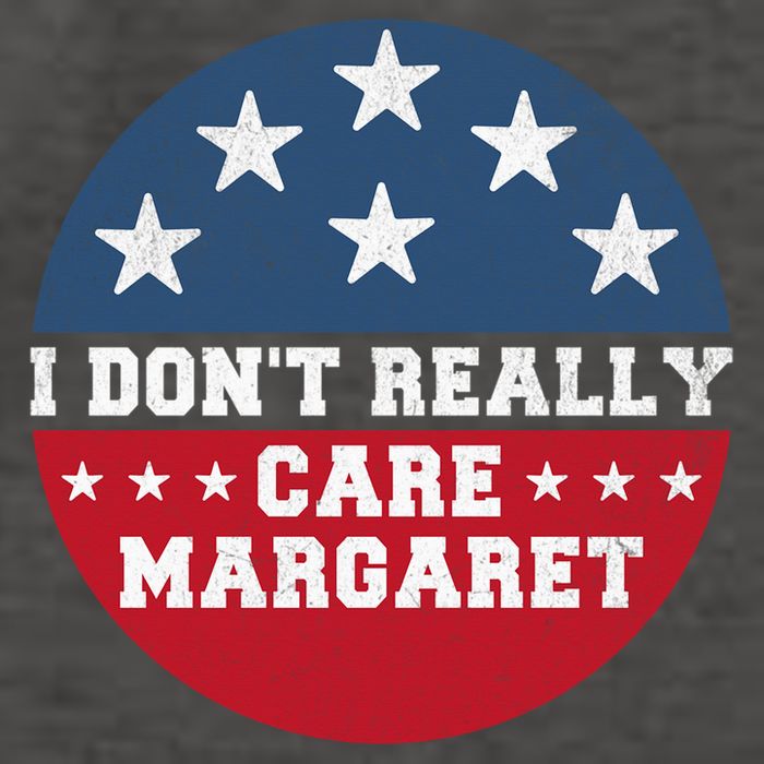 I DonT Really Care Margaret Vector Backpack