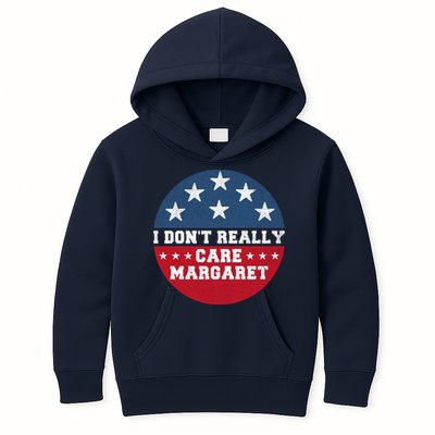 I DonT Really Care Margaret Kids Hoodie