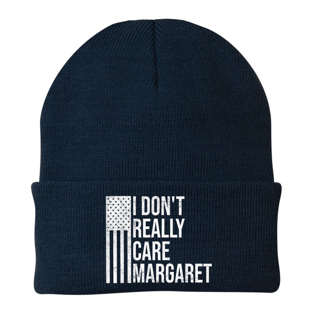 I DonT Really Care Margaret Beanie