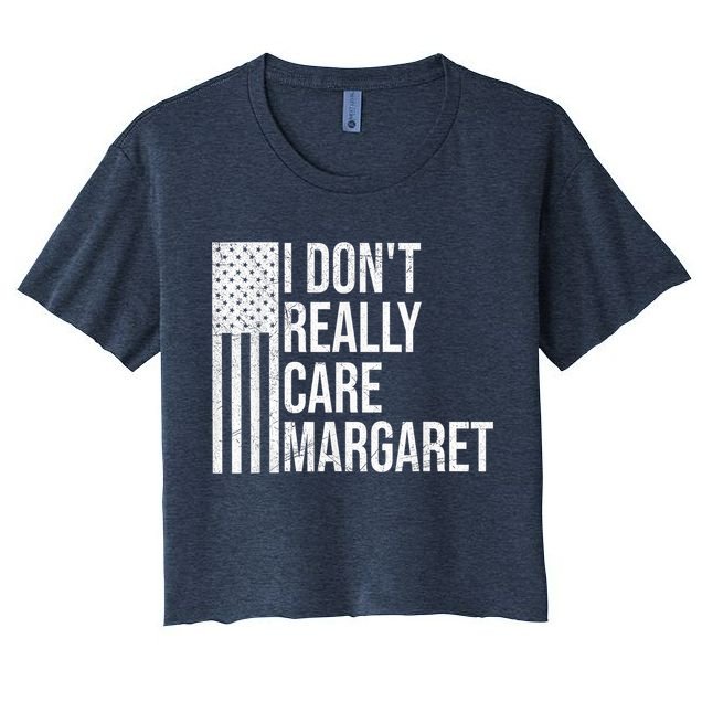 I DonT Really Care Margaret Crop Top