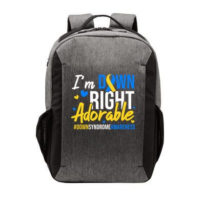 I'm Down Right Adorable World Down Syndrome Day Vector Backpack