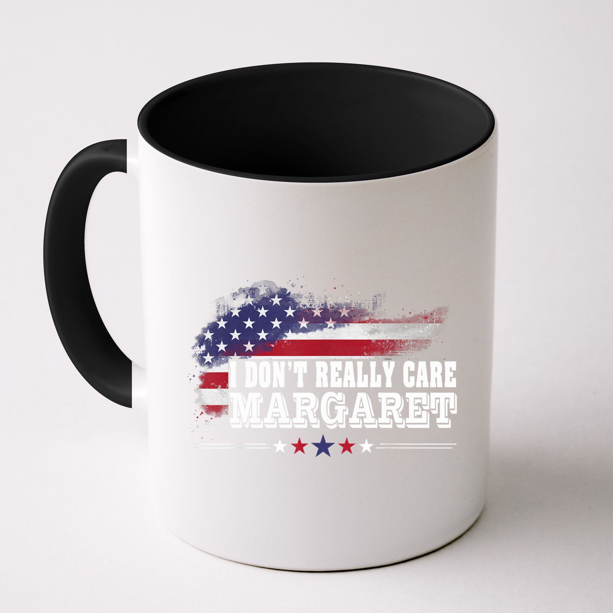 I DonT Really Care Margaret Funny Minimalist Long Sleeve Mug