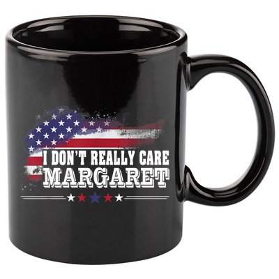 I DonT Really Care Margaret Funny Minimalist Long Sleeve 11oz C Handle Ceramic Mug