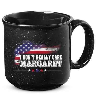 I DonT Really Care Margaret Funny Minimalist Long Sleeve 15oz Campfire Ceramic Mug