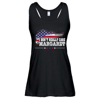 I DonT Really Care Margaret Funny Minimalist Long Sleeve Ladies Essential Flowy Tank