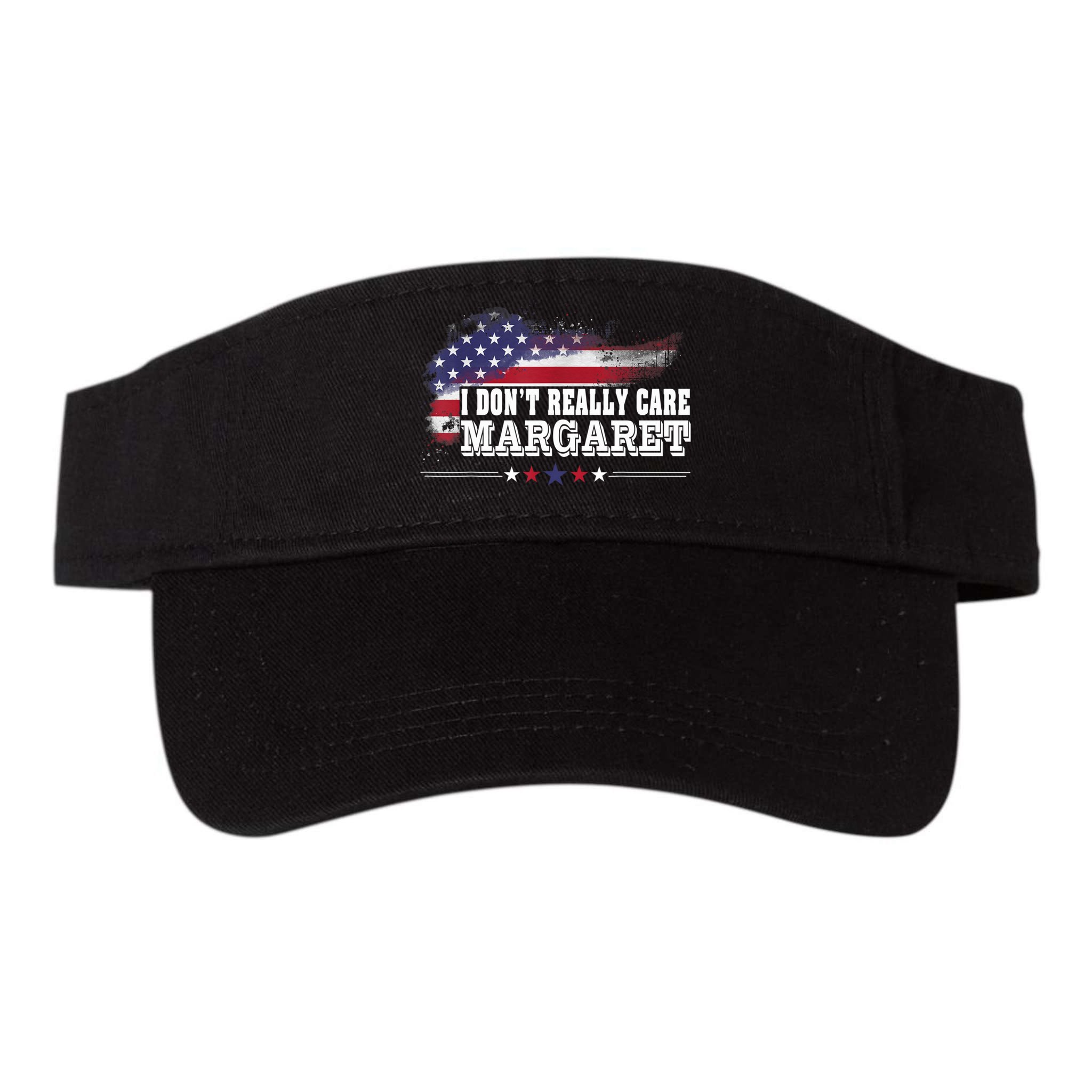 I DonT Really Care Margaret Funny Minimalist Long Sleeve Visor