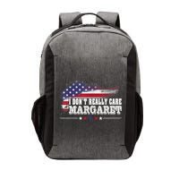 I DonT Really Care Margaret Funny Minimalist Long Sleeve Vector Backpack