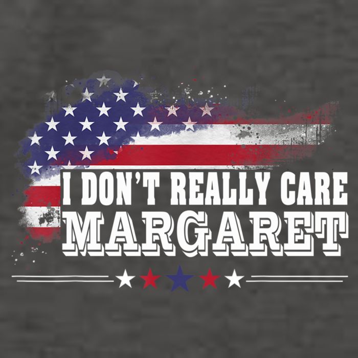 I DonT Really Care Margaret Funny Minimalist Long Sleeve Vector Backpack