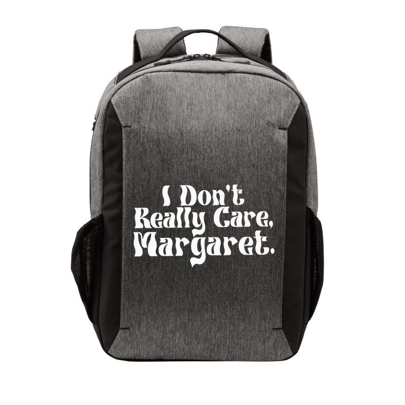 I DonT Really Care Margaret Minimalist Vector Backpack