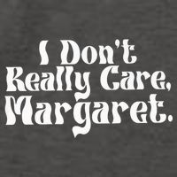 I DonT Really Care Margaret Minimalist Vector Backpack