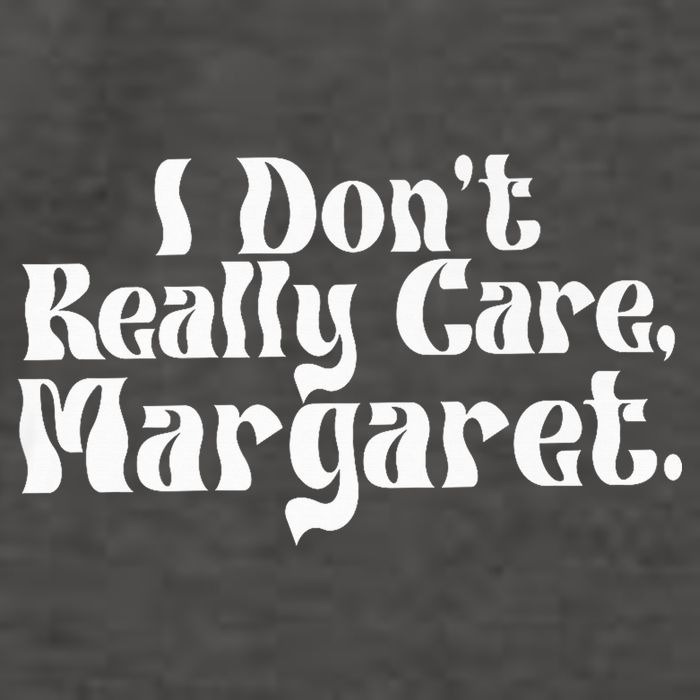 I DonT Really Care Margaret Minimalist Vector Backpack