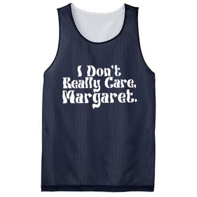 I DonT Really Care Margaret Minimalist Mesh Reversible Basketball Jersey Tank