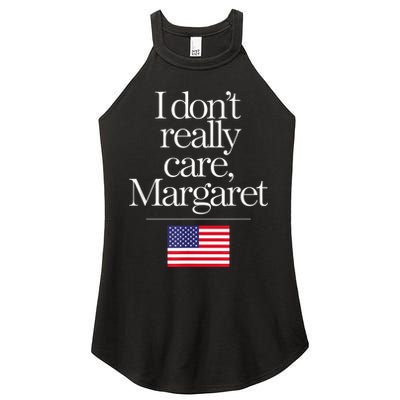 I DonT Really Care Margaret Minimalist Jd Vance Women's Perfect Tri Rocker Tank
