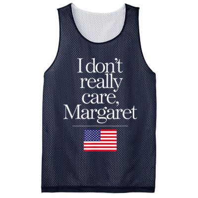 I DonT Really Care Margaret Minimalist Jd Vance Mesh Reversible Basketball Jersey Tank