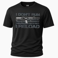 I Don't Run I Reload Funny Gun Owner Pro Guns (ON BACK) Performance Shirt