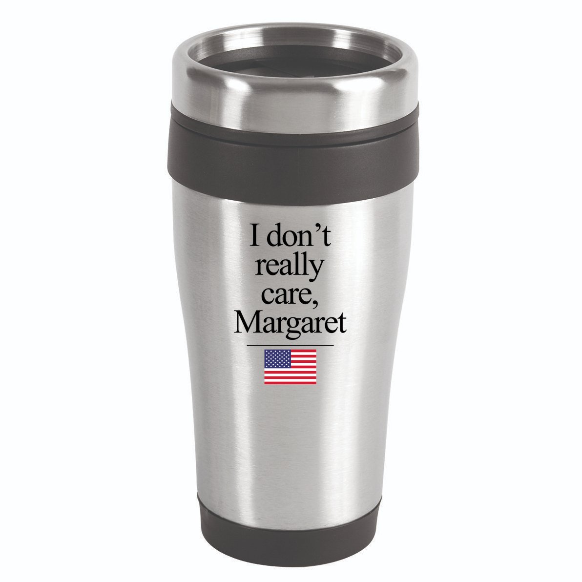 I Dont Really Care Margaret Minimalist Jd Vance 16oz Travel Tumbler