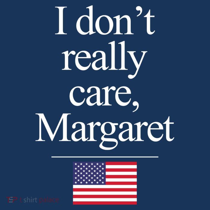 I Dont Really Care Margaret Minimalist Jd Vance Cooling Performance Crew T-Shirt