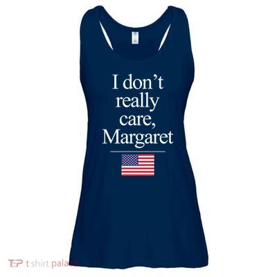 I Dont Really Care Margaret Minimalist Jd Vance Ladies Essential Flowy Tank