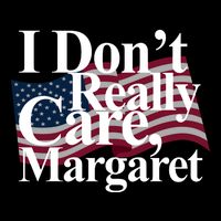 I DonT Really Care Margaret Funny Minimalist Backpack
