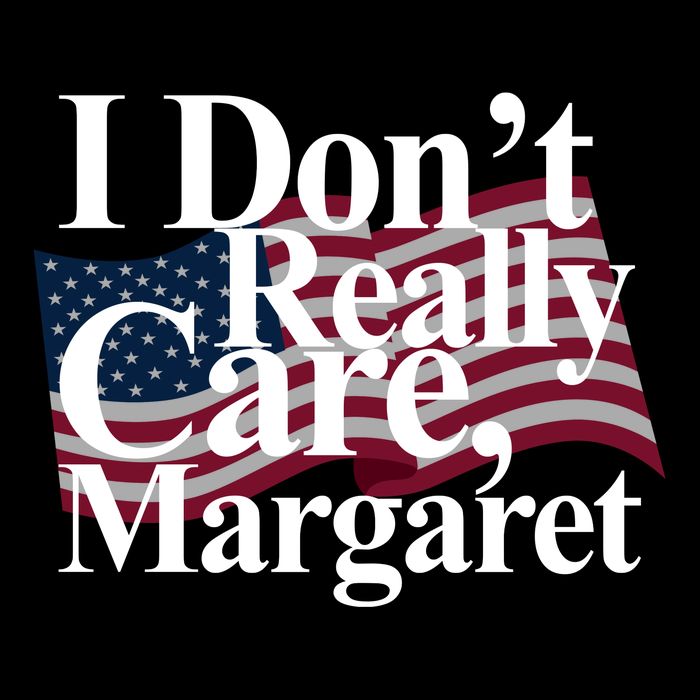 I DonT Really Care Margaret Funny Minimalist Backpack