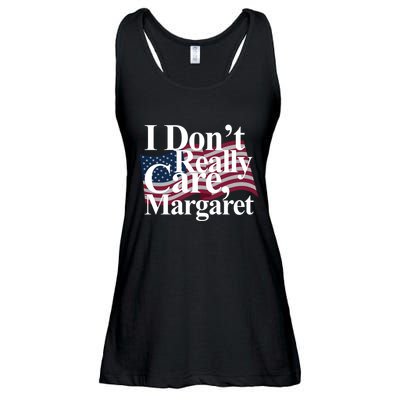 I DonT Really Care Margaret Funny Minimalist Ladies Essential Flowy Tank