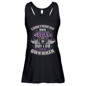 I Don´T Ride My Own Bike But I Do Ride My Own Biker Ladies Essential Flowy Tank