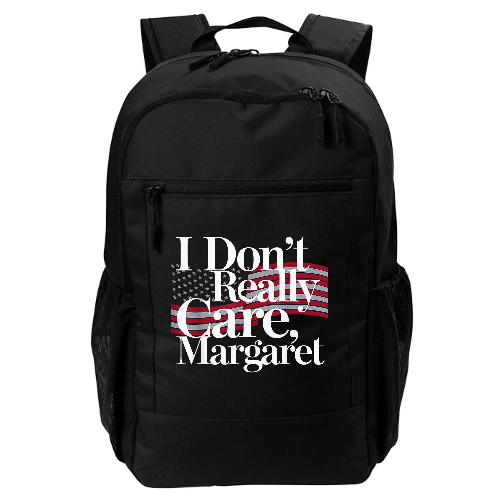 I DonT Really Care Margaret Minimalist Backpack