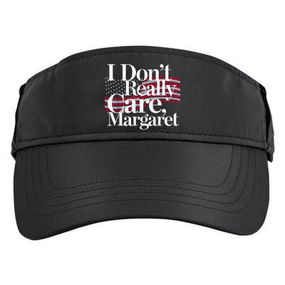 I DonT Really Care Margaret Minimalist Adult Drive Performance Visor