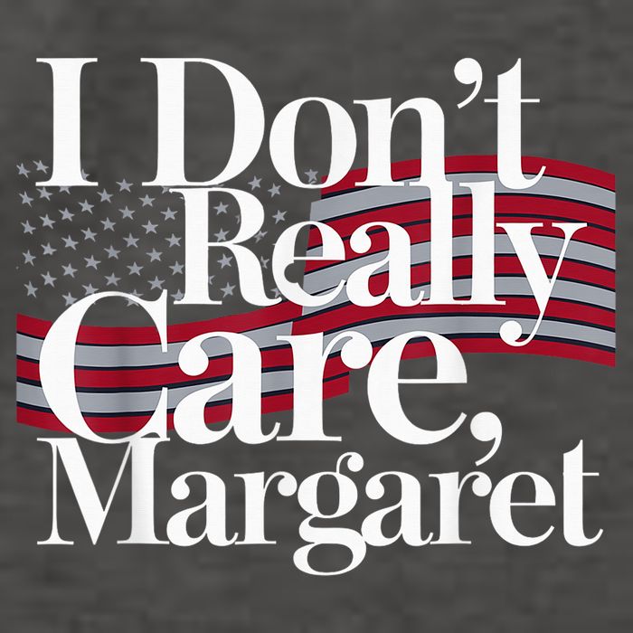 I DonT Really Care Margaret Minimalist Vector Backpack