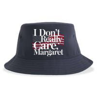 I DonT Really Care Margaret Minimalist Sustainable Bucket Hat