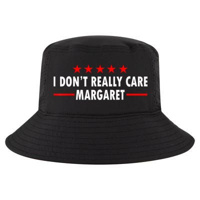 I Don’T Really Care Margaret Jd Vance Funny Minimalist Cool Comfort Performance Bucket Hat