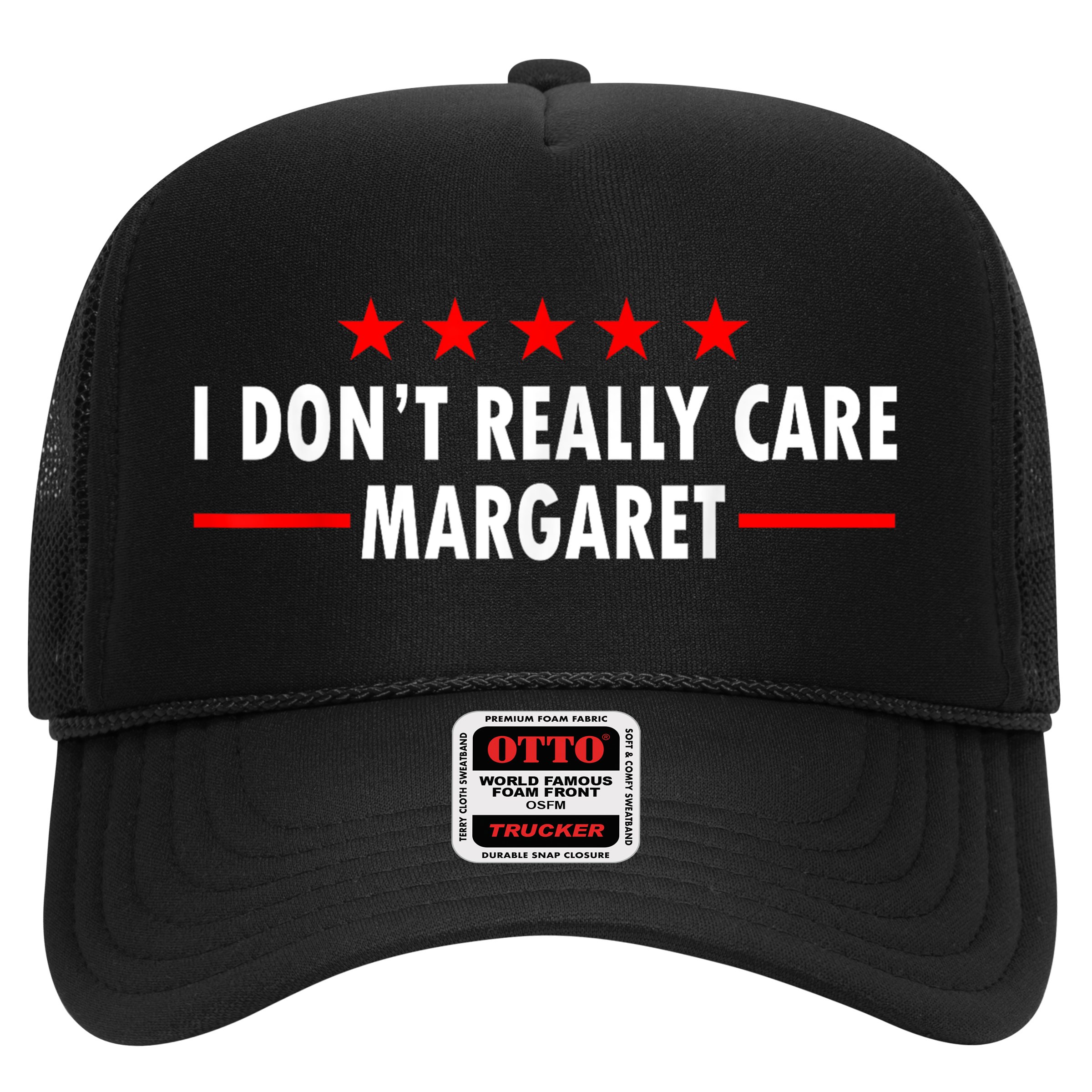 I Don’T Really Care Margaret Jd Vance Funny Minimalist Hat
