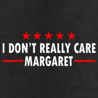 I Don’T Really Care Margaret Jd Vance Funny Minimalist Golf Towel