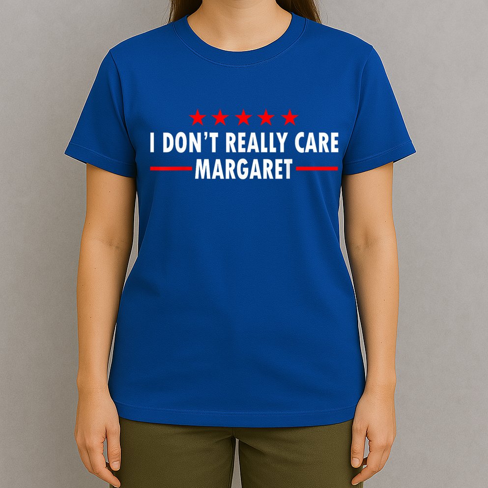 I Don’T Really Care Margaret Jd Vance Funny Minimalist T-Shirt