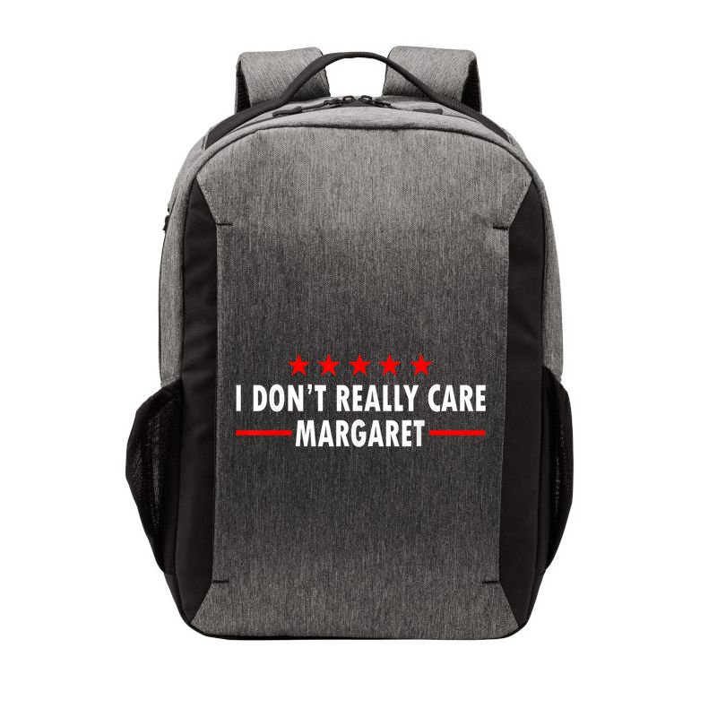 I Don’T Really Care Margaret Jd Vance Funny Minimalist Vector Backpack