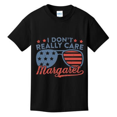 I DonT Really Care Margaret Funny Jd Vance Kids T-Shirt