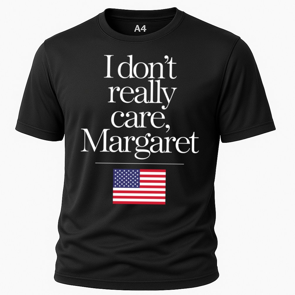 I DonT Really Care Margaret Funny Minimalist Jd Vance Long Sleeve Performance Shirt