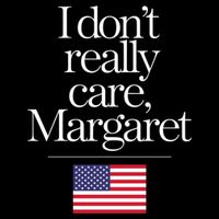 I DonT Really Care Margaret Funny Minimalist Jd Vance Long Sleeve 16 in Basic Backpack