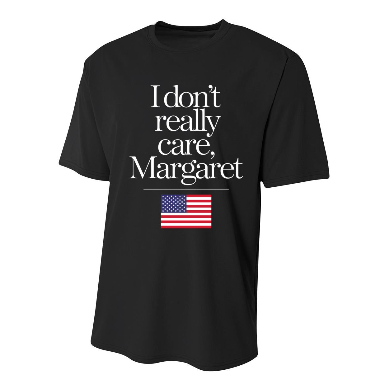 I DonT Really Care Margaret Funny Minimalist Jd Vance Long Sleeve Youth Performance Sprint T-Shirt