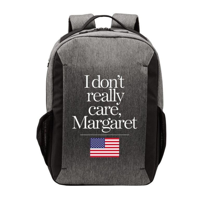 I DonT Really Care Margaret Funny Minimalist Jd Vance Long Sleeve Vector Backpack