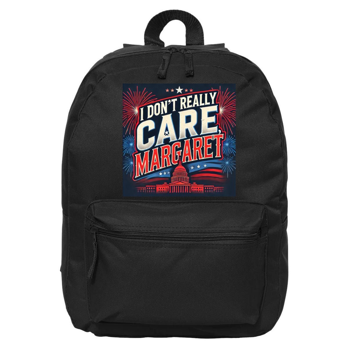 I Don’T Really Care Margaret 16 in Basic Backpack